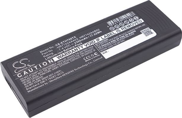 Батерия за радиостанция Cassidian P3G TPH700 HR7742AAA02 Liion 7,4V 2300mA Cameron Sino