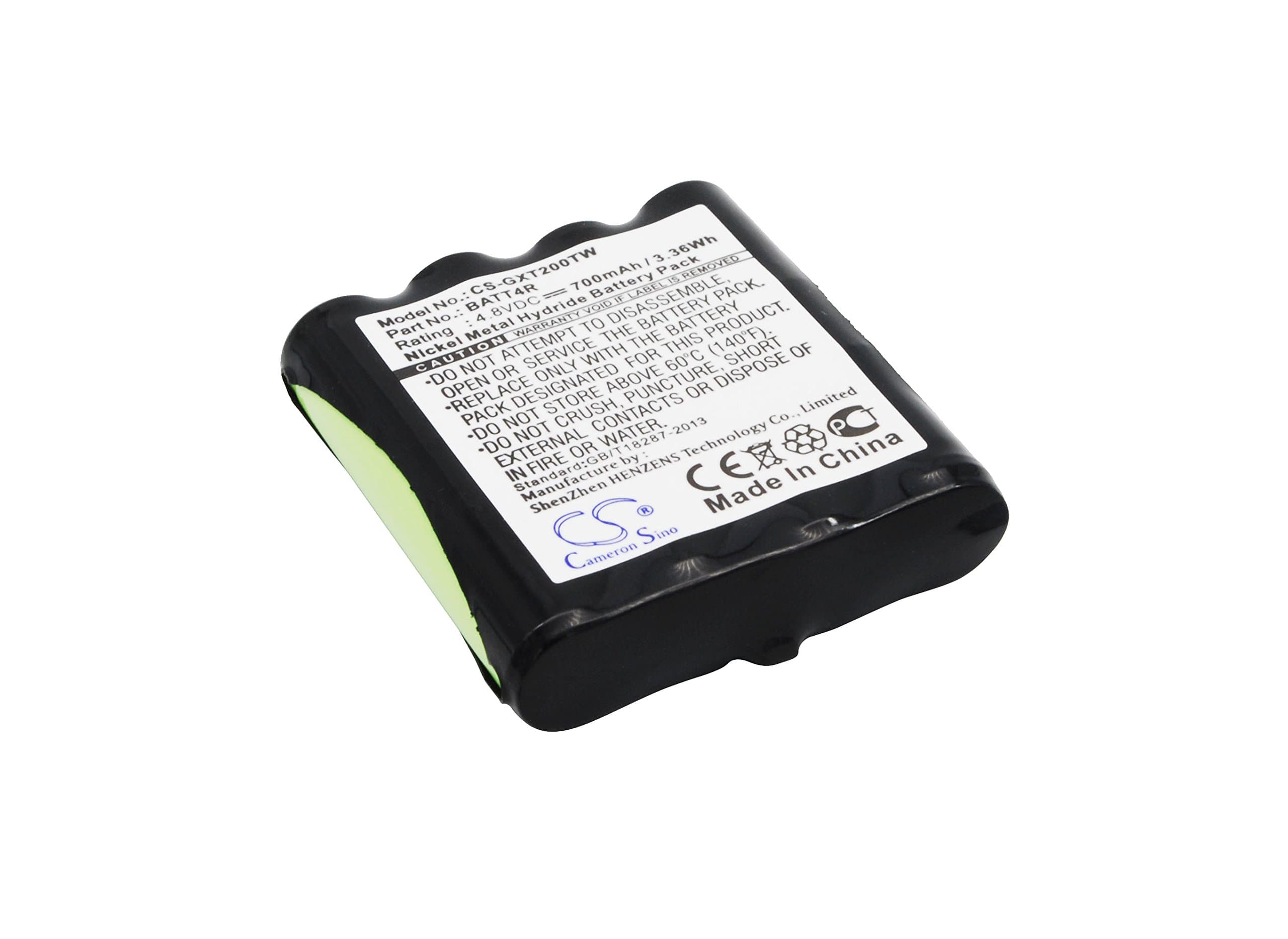 Батерия за радиостанция Motorola TLKR T40, Midland G223, G225 BATT4R BP40 4,8V 700mA Cameron Sino