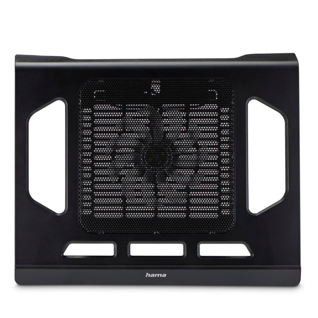 Hama охлаждаща поставка за лаптоп Black Edition с вентилатор, USB