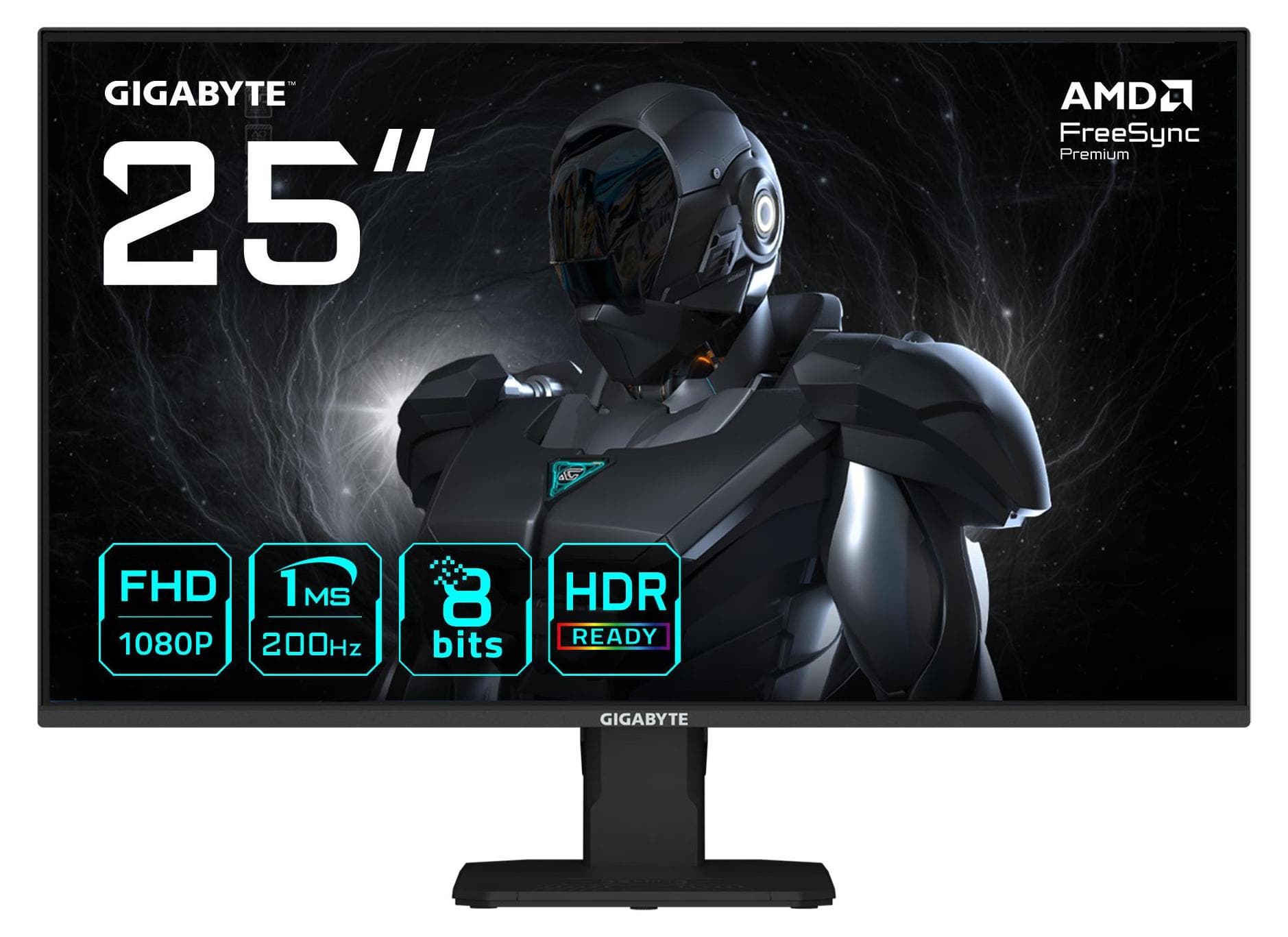 Гейминг монитор Gigabyte GS25F2 - 24.5 inch SS IPS FHD (1920x1080), 200 Hz, 1 ms, HDR10