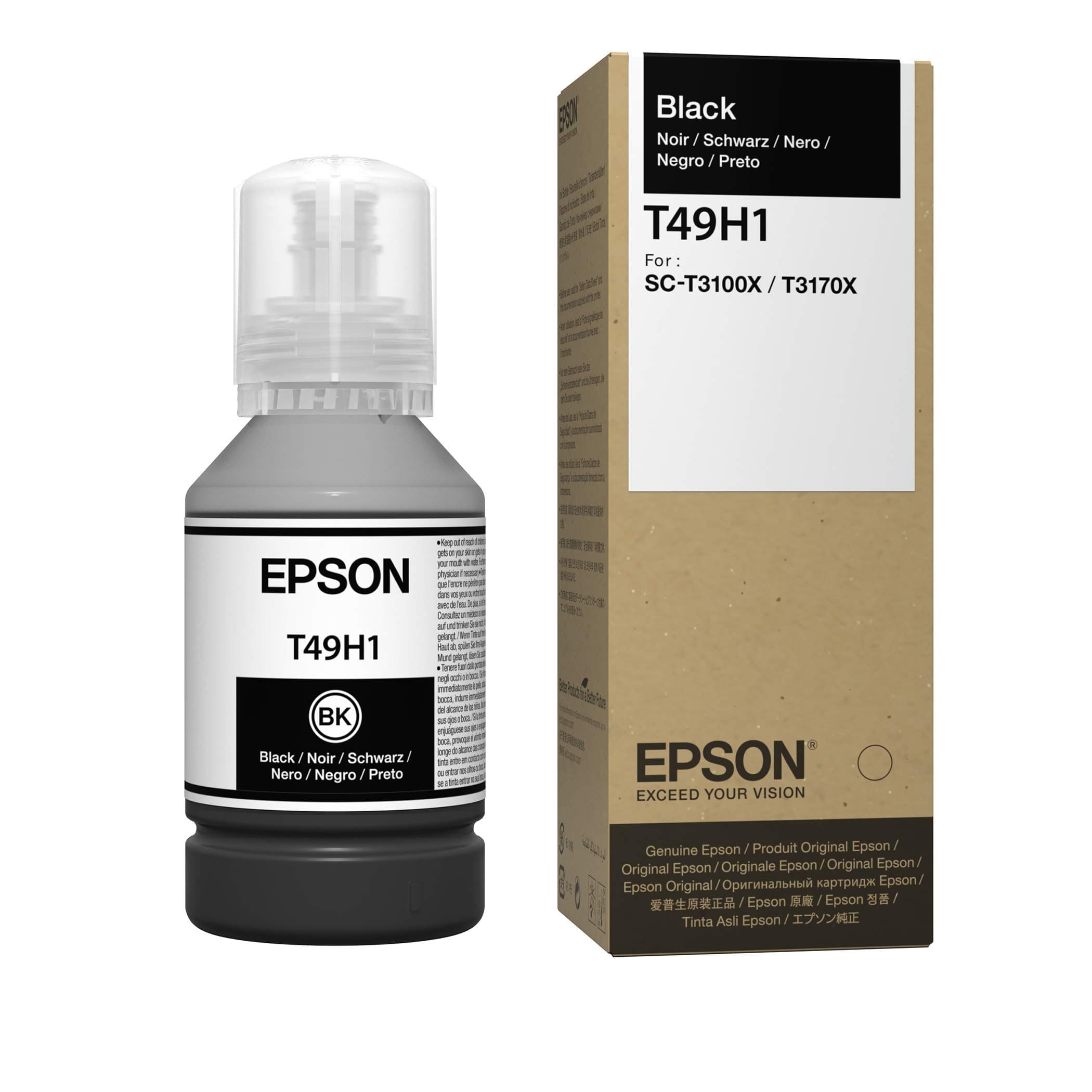 Черно мастило EPSON SC-T3100x