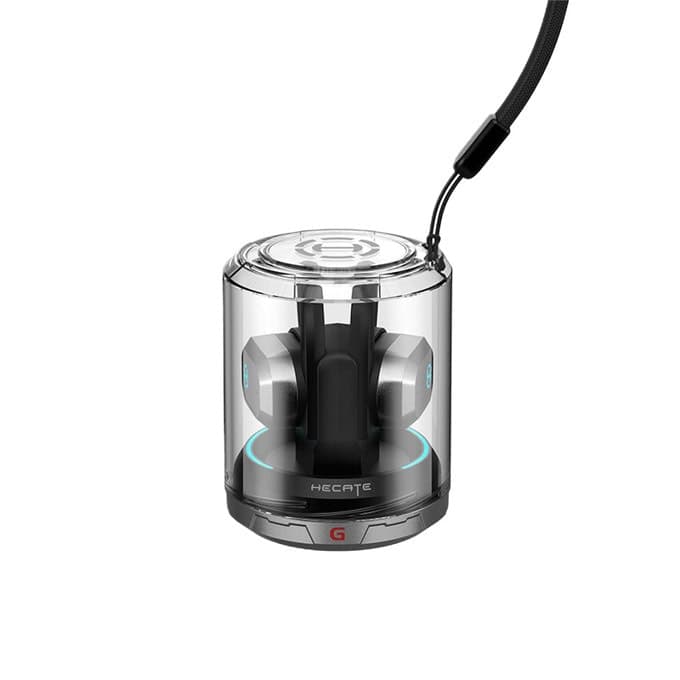 Слушалки Edifier Air 2, безжични, Bluetooth, микрофон, 14.2mm динамични говорители, до 10 часа време на работа, черни