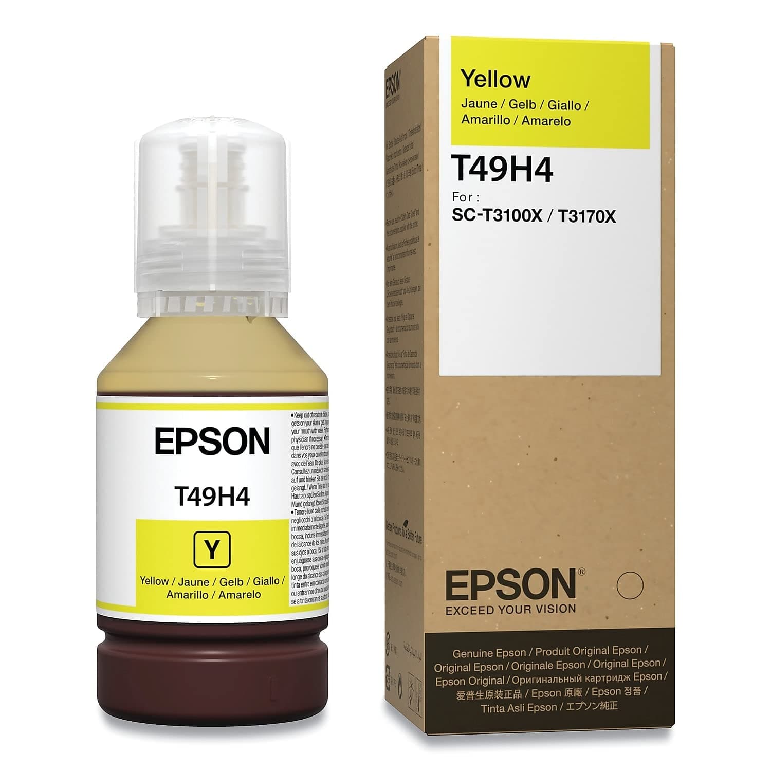 EPSON 1LB SC-T3100x жълто мастило