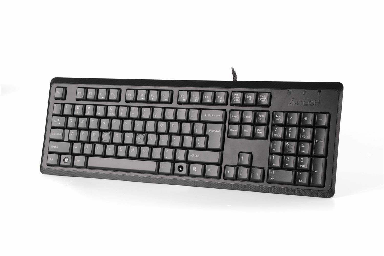 Жична клавиатура A4tech KR92, USB, Черна, кирилизирана