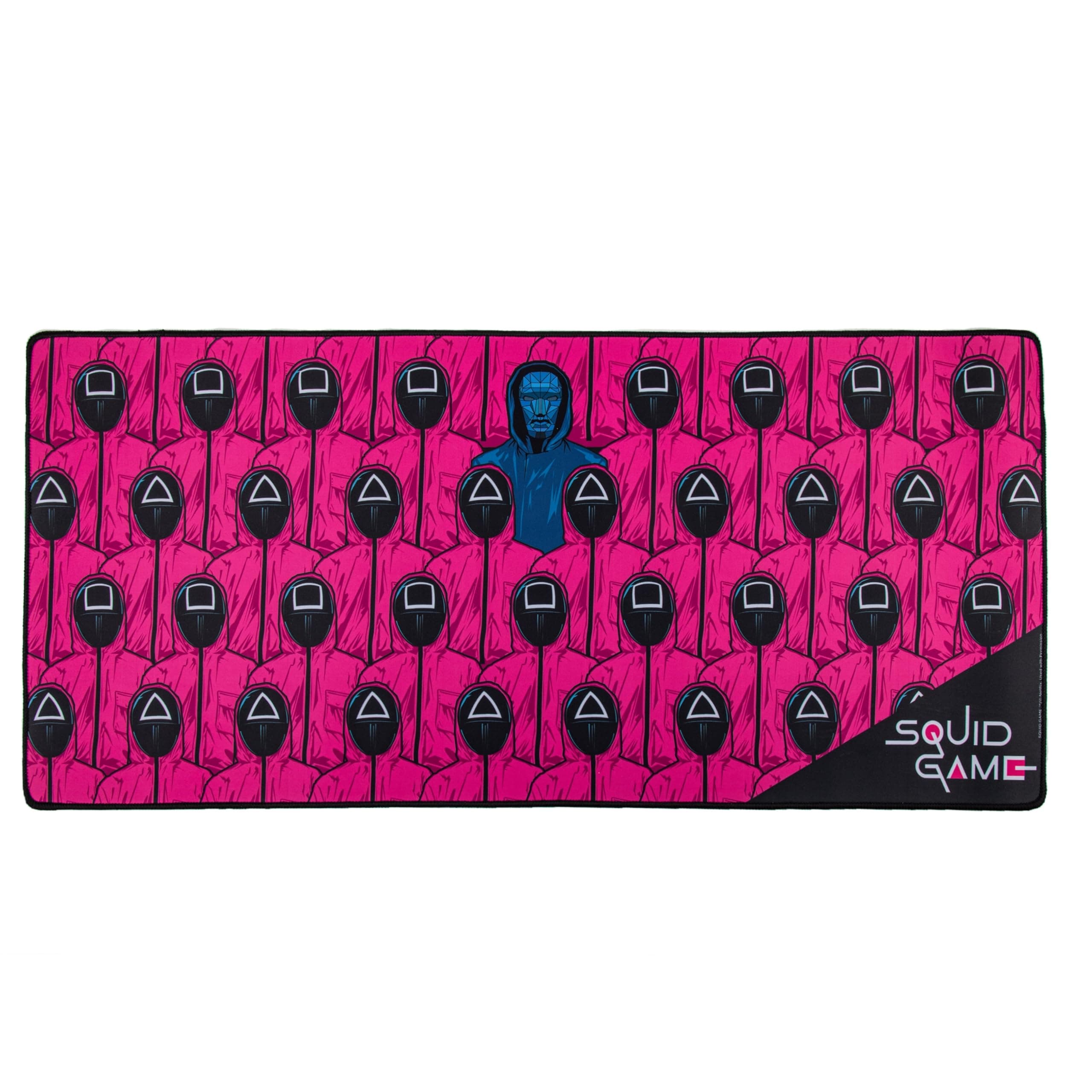 Пад за мишка Netflix Squid Game - Front Man And Guards Desk Mat