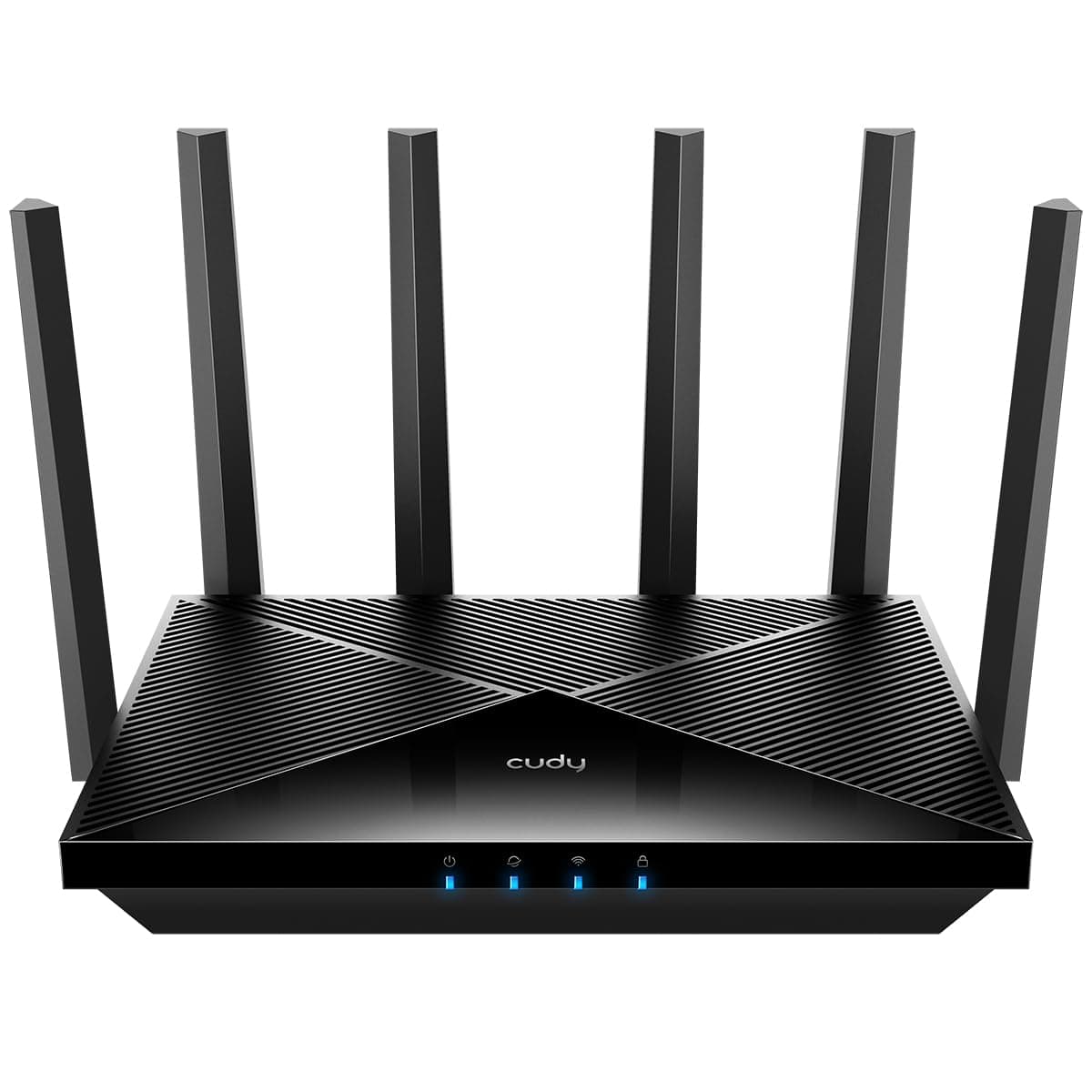 Безжичен рутер Cudy WR11000, BE11000 Tri Band Wi-Fi 7, 4x2.5Gbps порт, 6x5dBi антени