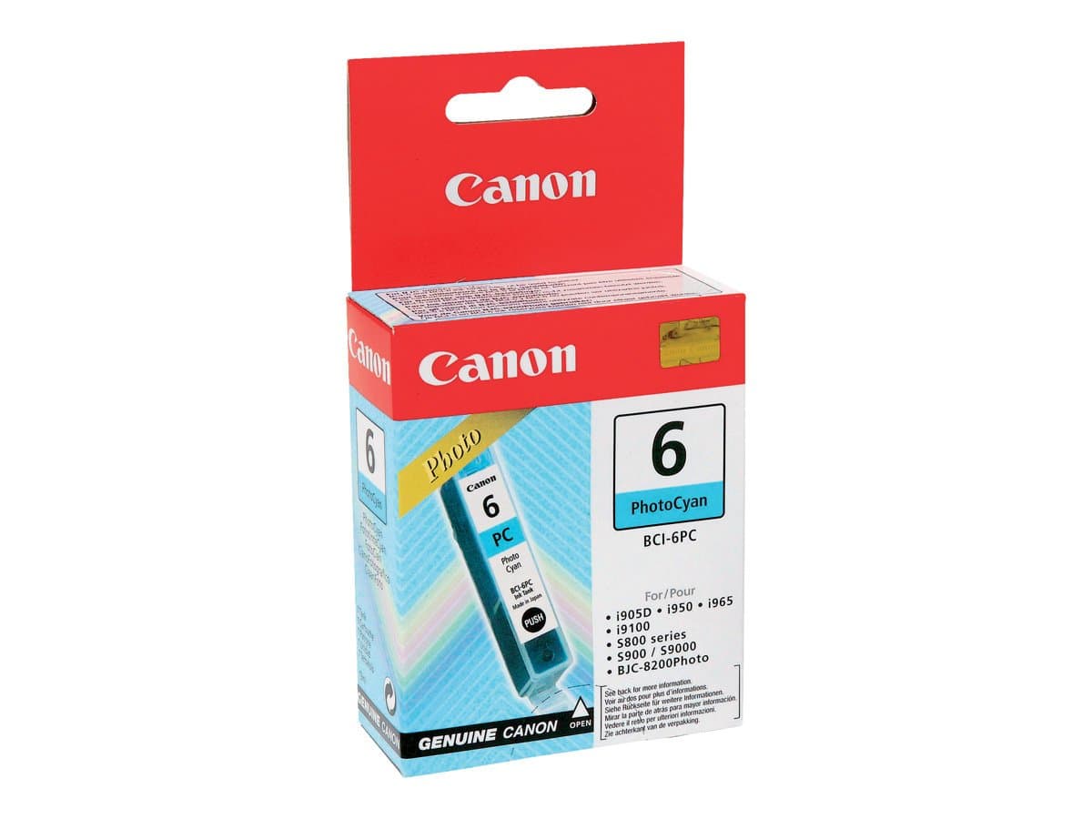 CANON BCI-6PC фото касета с мастило циан стандартен капацитет 13 ml 1 опаковка