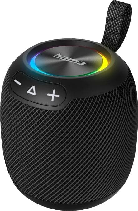 HAMA Блутут колонка "Bomb 3.0" Bluetooth®, Waterproof IPX7, LED, 16 W, черна