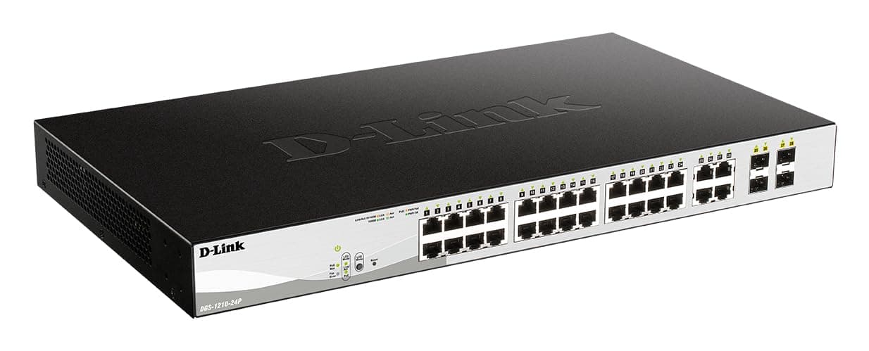 D-LINK 24-Port Layer2 PoE Gigabit Smart Managed Switch