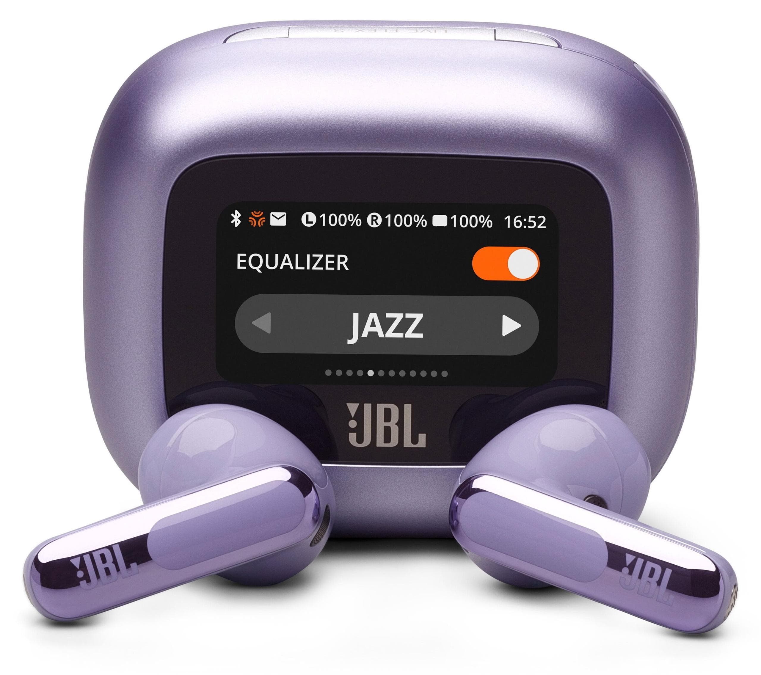Блутут слушалки-тапи JBL Live Flex 3 - Лилав