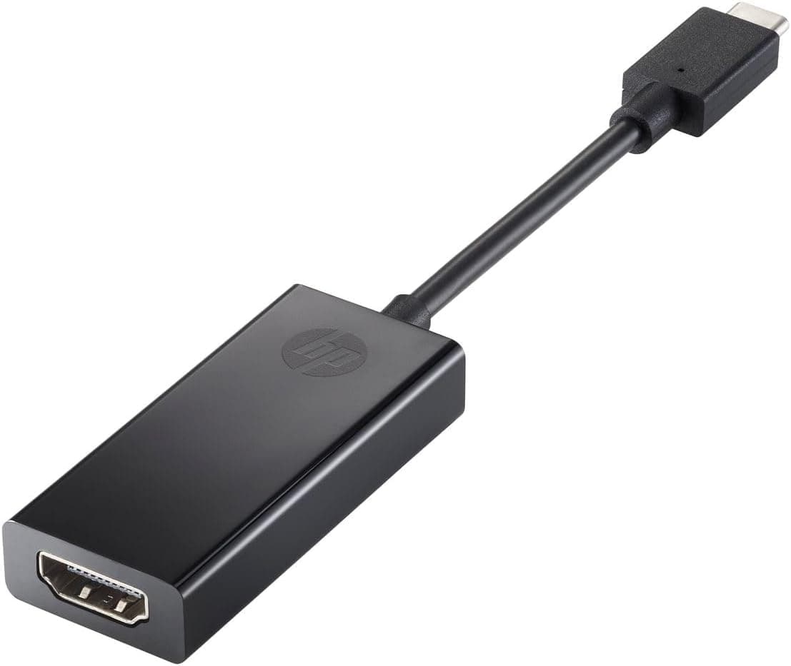 Преходник HP 4SH07AA, от USB-C(м) към HDMI(ж), черен