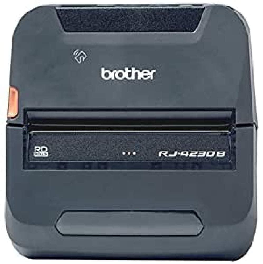 BROTHER RuggedJet RJ-4250WB Принтер за етикети Директна термична ролка 113 мм 203 dpi 127 мм/сек USB 2.0 Wi-Fi NFC Bluetooth 4.2
