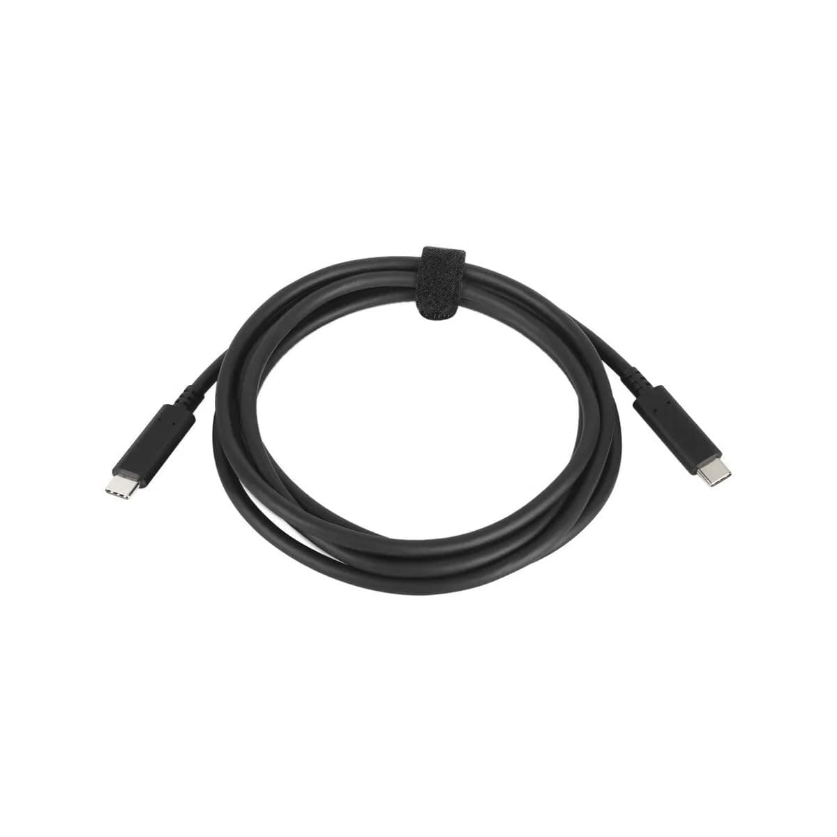 Кабел Lenovo 4X90Q59480, от USB-C (м) към USB-C (м), 2m, черен