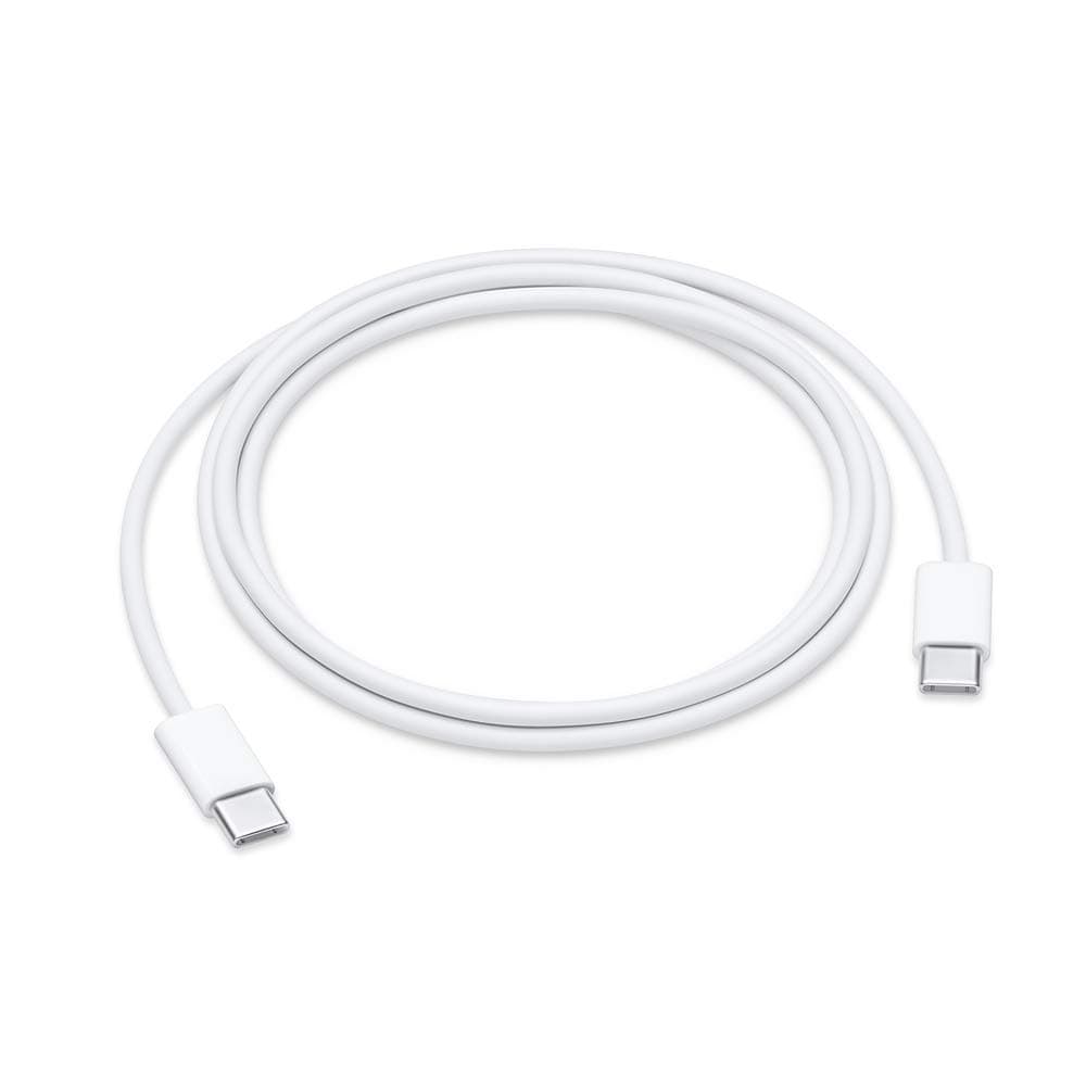 Кабел Apple, от USB C(м) към USB C(м), 1m, бял