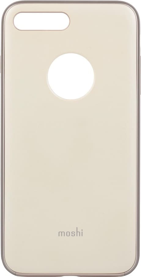 Тънък удароустойчив хибриден кейс за iPhone SE (2022), iPhone SE (2020), iPhone 8, iPhone 7 - Moshi iGlaze Case (бледа роза)