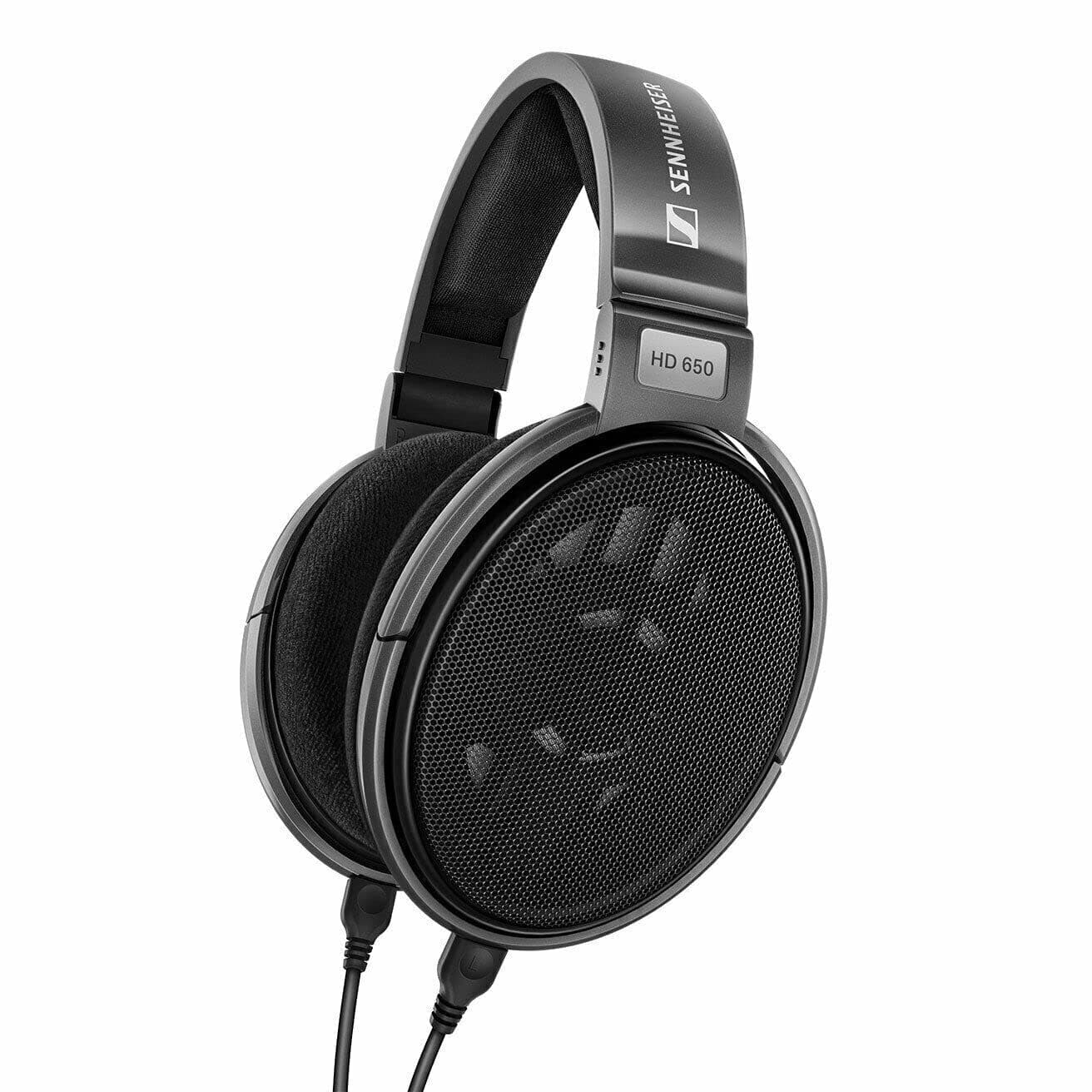 Слушалки Sennheiser HD 650, 6.35mm жак, 3.5mm преходник, 10Нz-41kНz честотен диапазон, черни