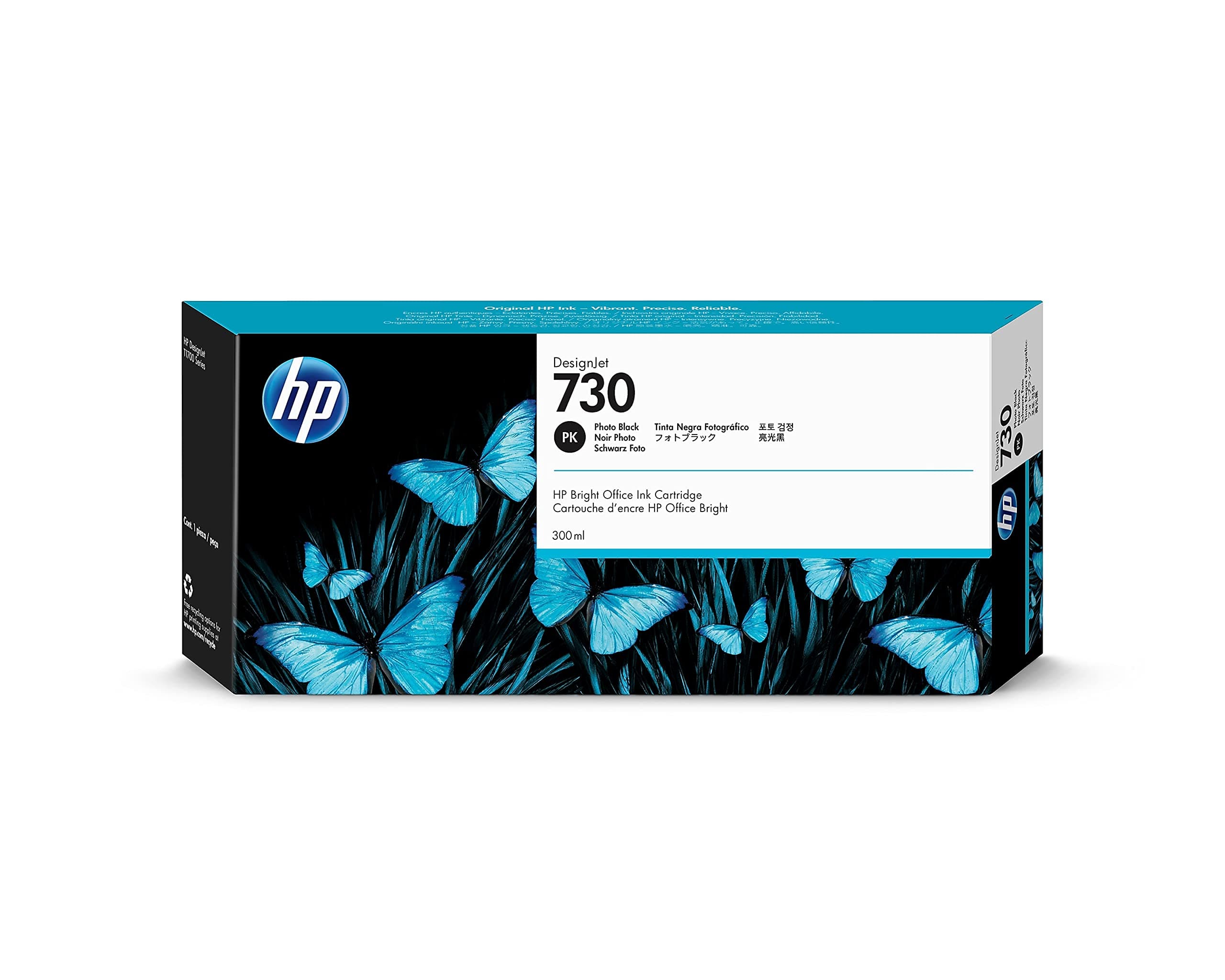 HP 730 300 ml Photo Black Ink Crtg T1600 / T2600 / T1700
