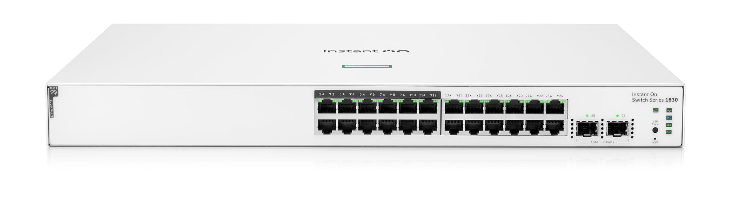 HPE Aruba Switch IOn 1830 24G 2SFP 195W