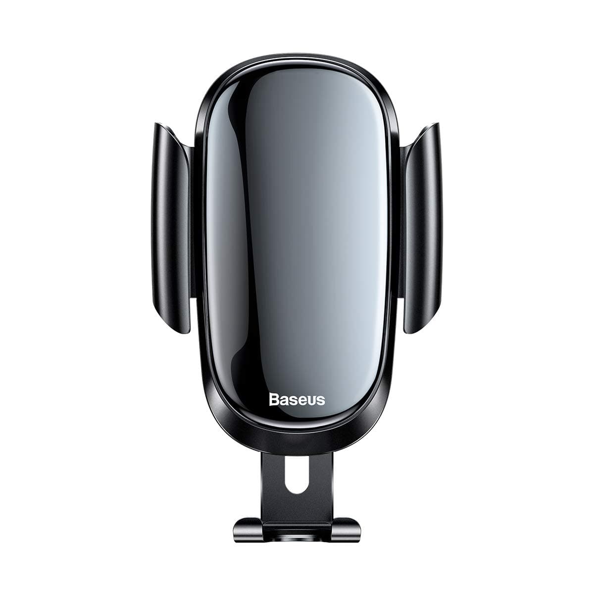 Стойка за телефон Baseus Future Gravity Black (SUYL-WL01), универсална, за кола, за телефони с ширина от 4" до 6", черна