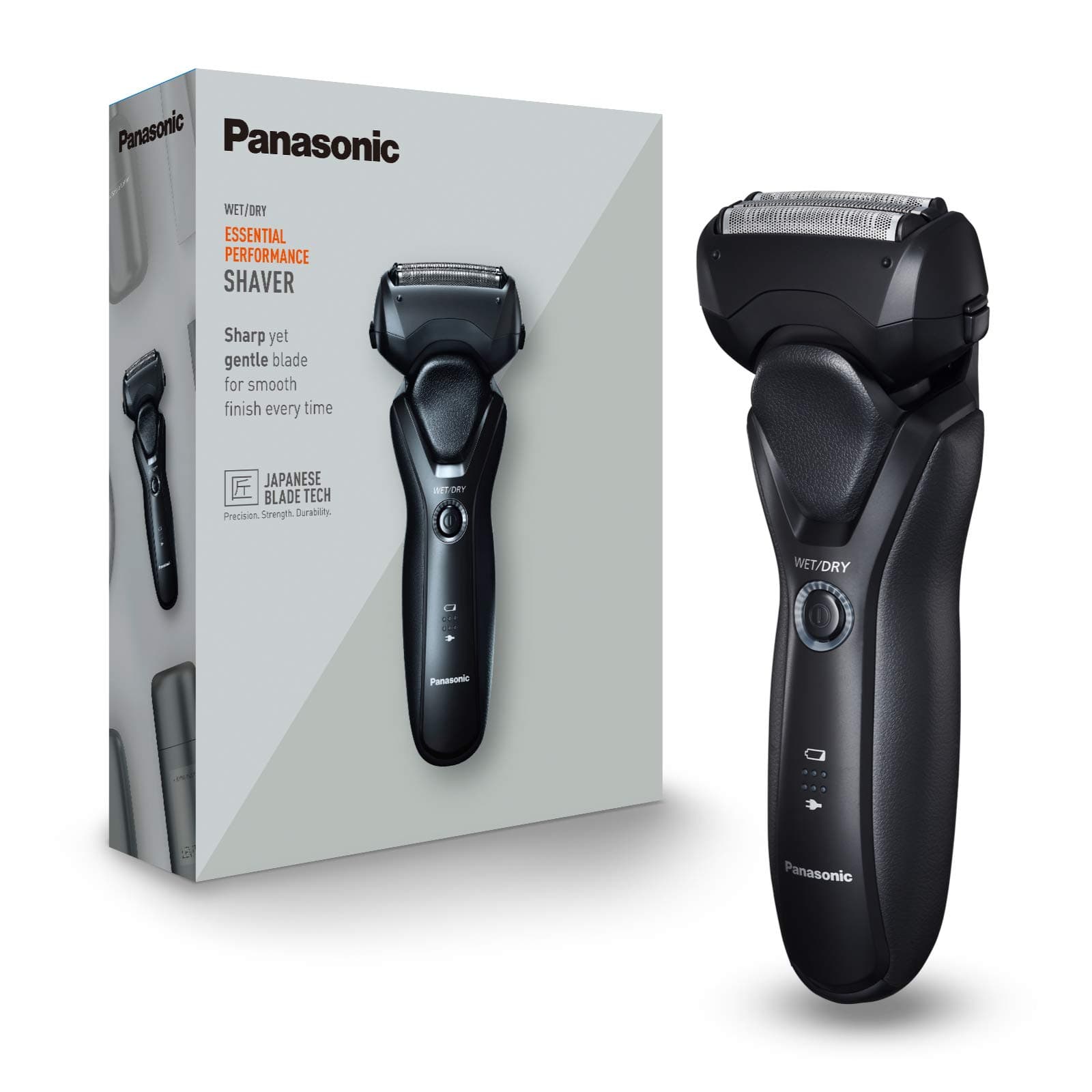 Електрическа самобръсначка PANASONIC с 3 остриета, безжична самобръсначка с удобство за мокро и сухо