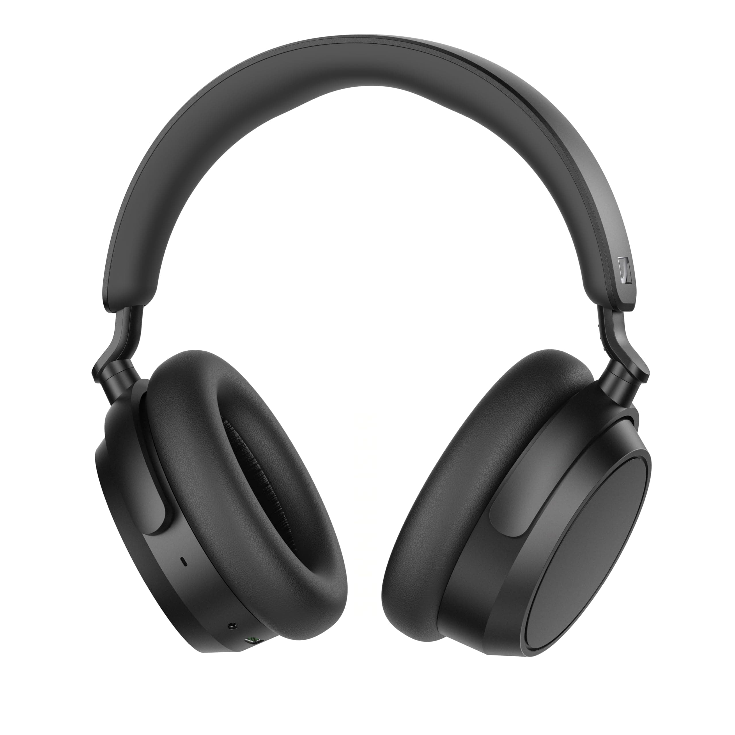 Слушалки Sennheiser Accentum Plus, безжични/жични, Вluеtооth, 3.5mm жак, микрофон, ANC шумопотискане, aptX Adaptive кодек, до 50 часа време на работа, черни