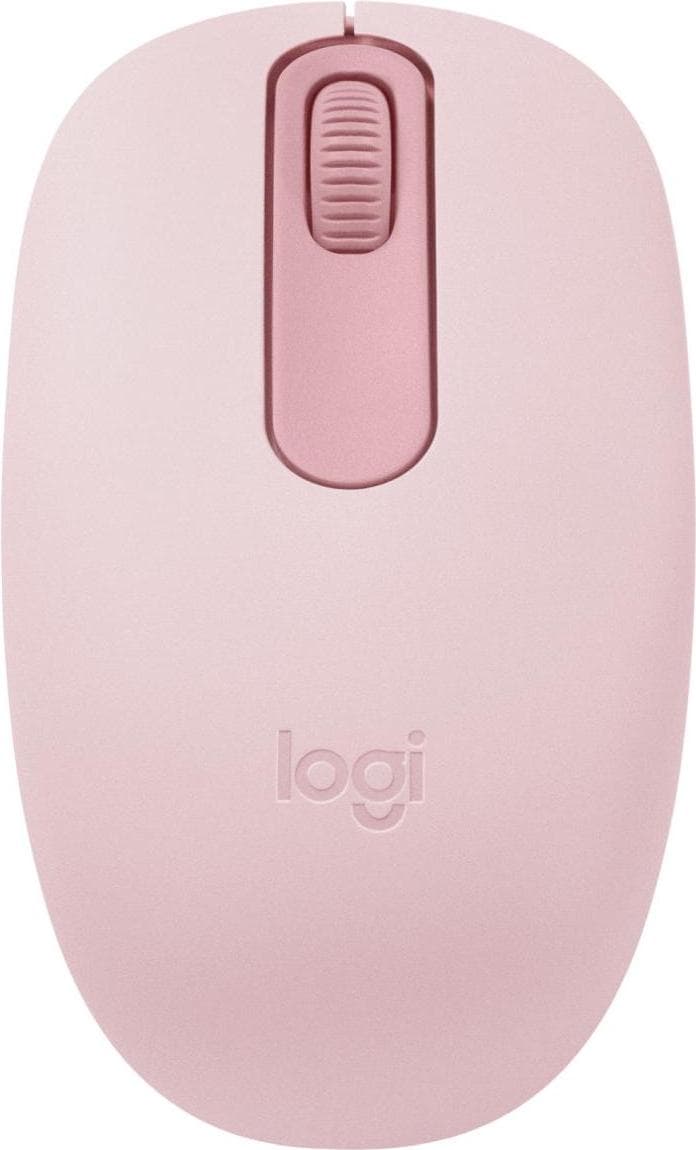 Мишка Logitech M196, оптична (1000dpi), безжична, Bluetooth, розова