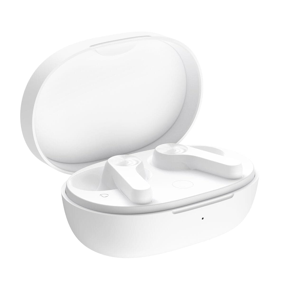 Слушалки TCL MOVEAUDIO Go, безжични, Bluetooth, микрофон, Environmental Noise Cancellation, до 7.5 часа време на работа, IP54 защита, бели