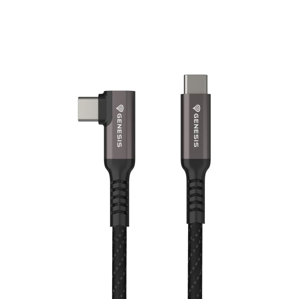 Кабел Genesis VR Cable, от USB-C(м) към USB-C(м), 5m, 60W, черен