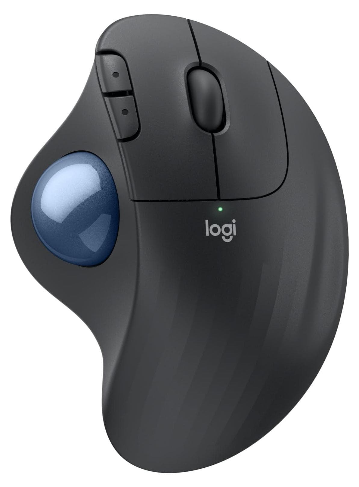 Мишка Logitech ERGO M575S, оптична (2000 dpi), безжична, Bluetooth, USB, черна, Trackball