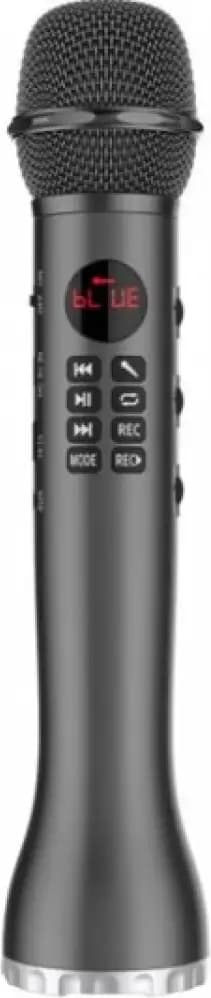 Микрофон DIVA L-598, безжичен, Bluetooth, microSD, AUX, до 2 часа време на работа, черен