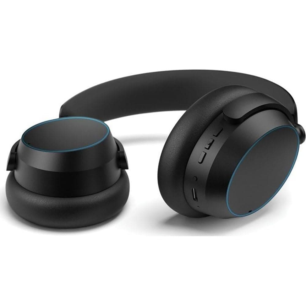 Слушалки Sennheiser ACCENTUM Wireless, безжични, Bluetooth, микрофон, 37mm драйвери, до 50 часа време на работа, хибриден ANC, черни/сини
