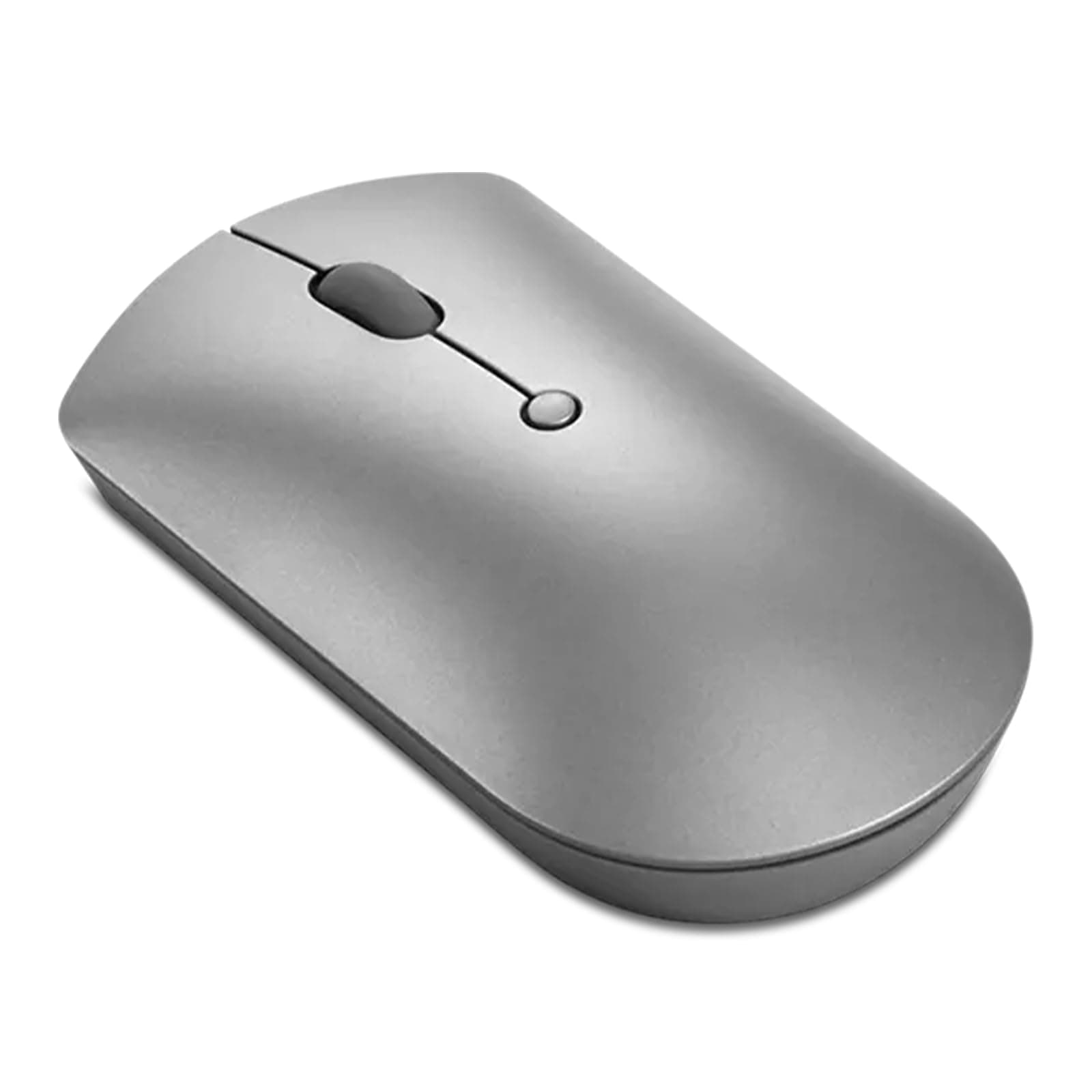 Мишка Lenovo 600 Bluetooth Silent Mouse, оптична (2400 dpi), безжична, Bluetooth, сребриста