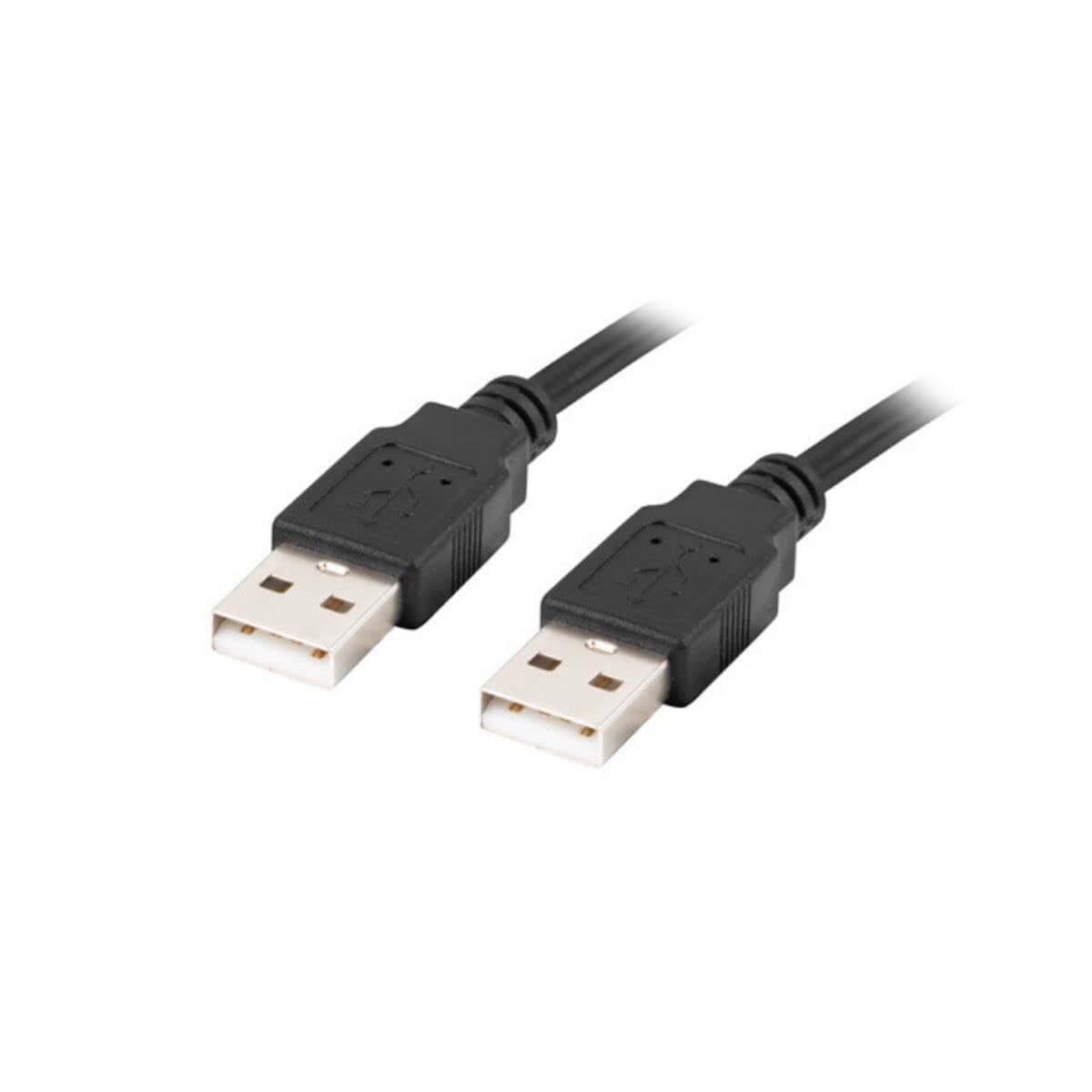 Lanberg USB-A M/M 2.0 cable 1.8m black