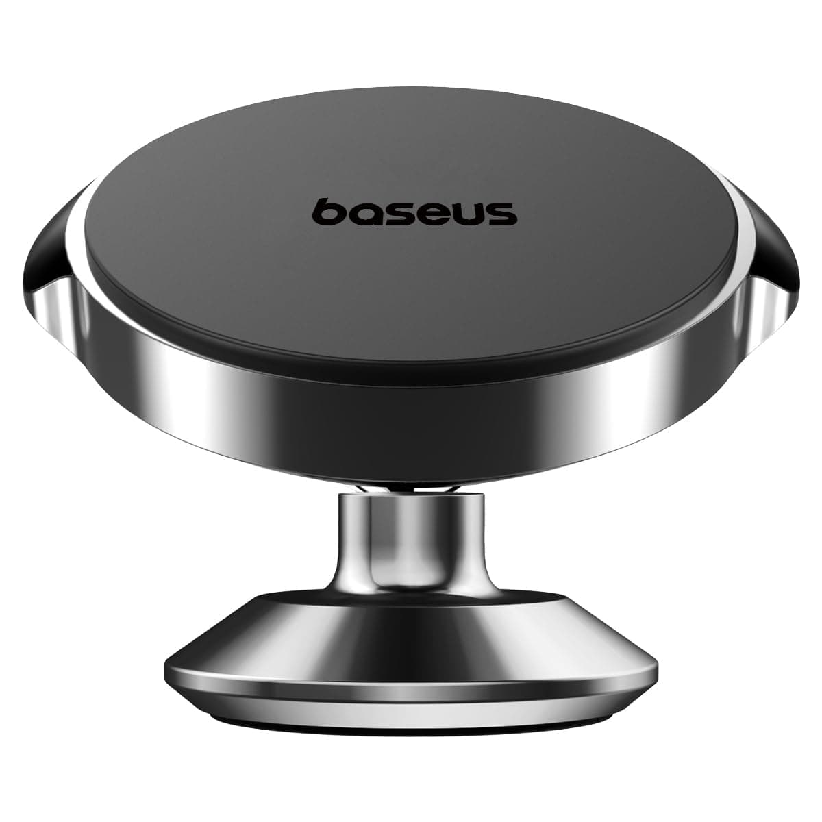 Стойка за телефон Baseus Small Ears Magnetic 360 Rotation Holder (C40141403113-00), за гладки повърхности, универсална, магнитна, сребриста