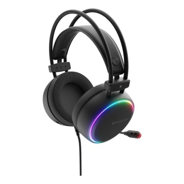 Genesis Headset Neon 613 G2 With Microphone RGB Illumination Black