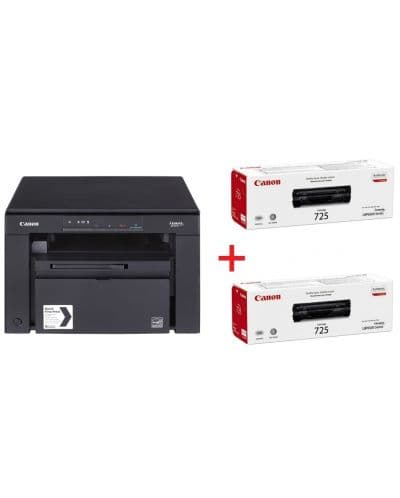 Canon i-SENSYS MF3010 Printer/Scanner/Copier + 2x Canon CRG-725