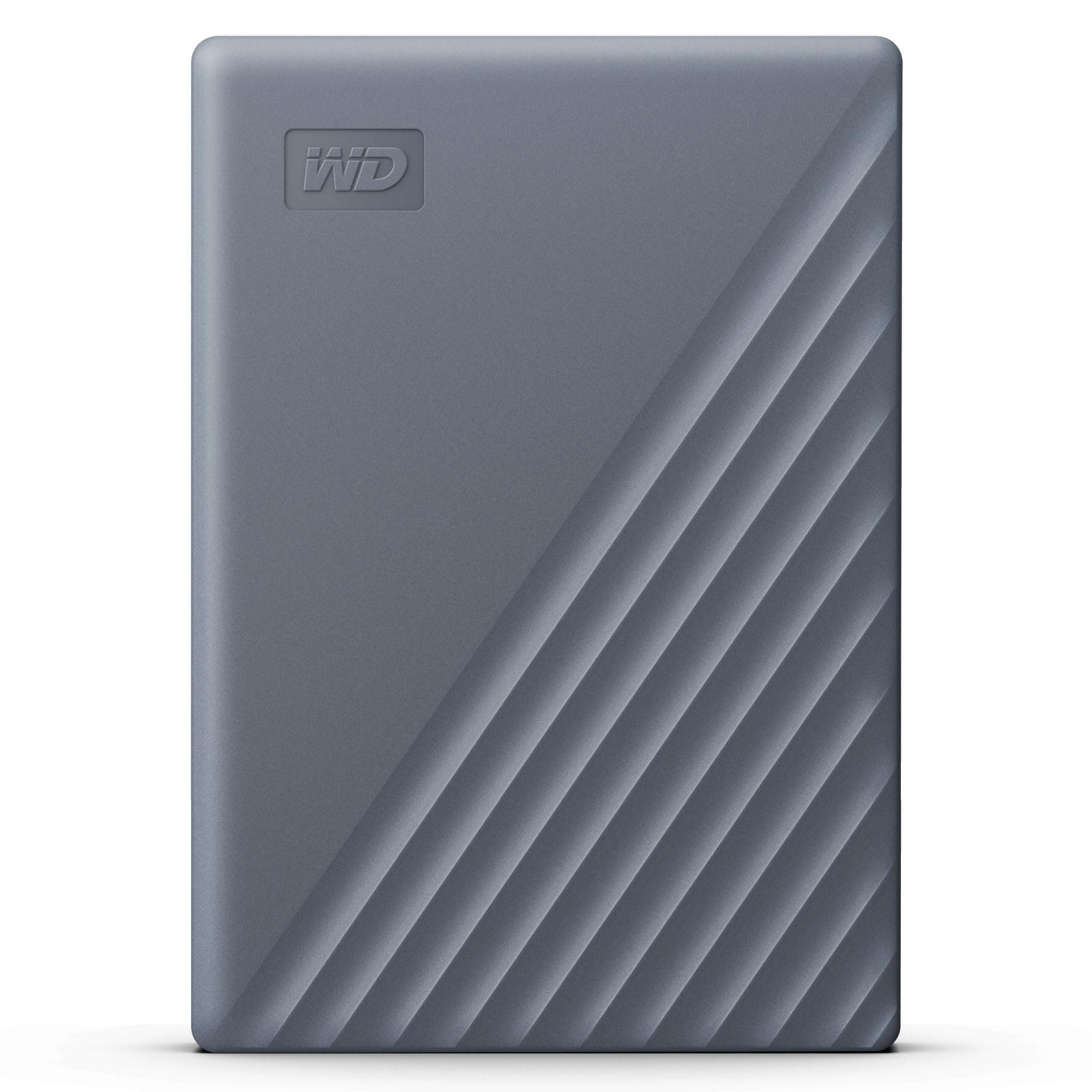 WD My Passport 5TB преносим HDD сив