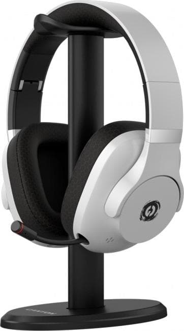 Слушалки Canyon Ego GH-16, безжични, Bluetooth, USB, микрофон, 40mm говорители, гейминг, до 24 часа време на работа, бели