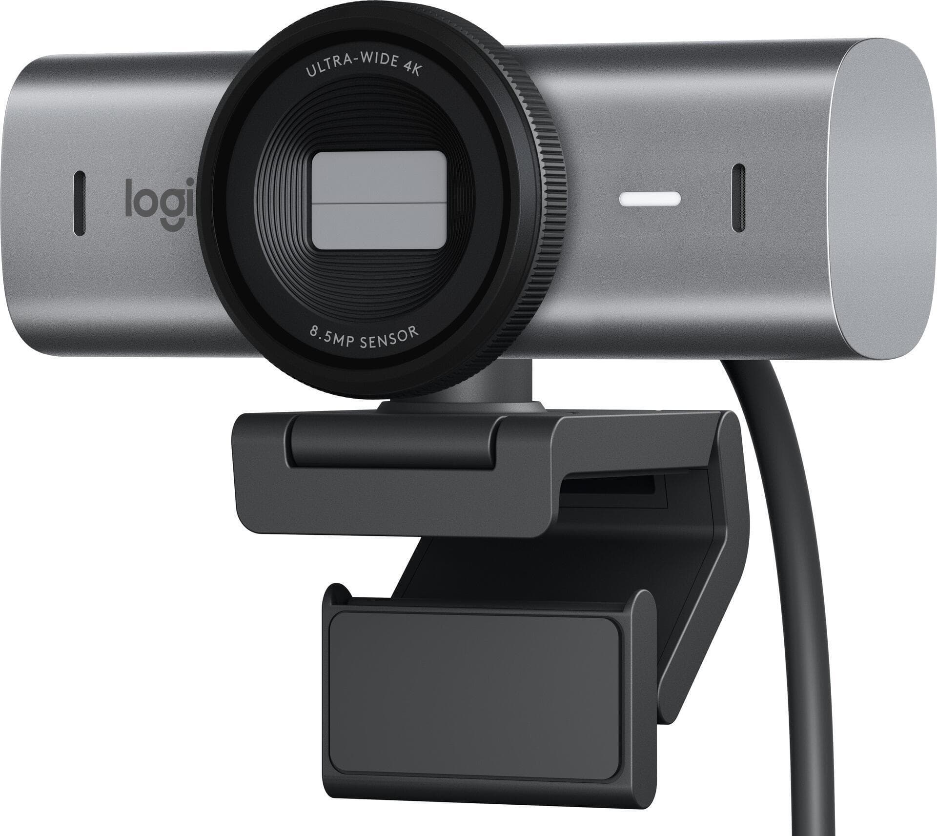 Уеб камера Logitech MX Brio 705, микрофон, Ultra HD (4096x2160@30fps), автоматичен фокус, предпазител за поверителност, USB-C