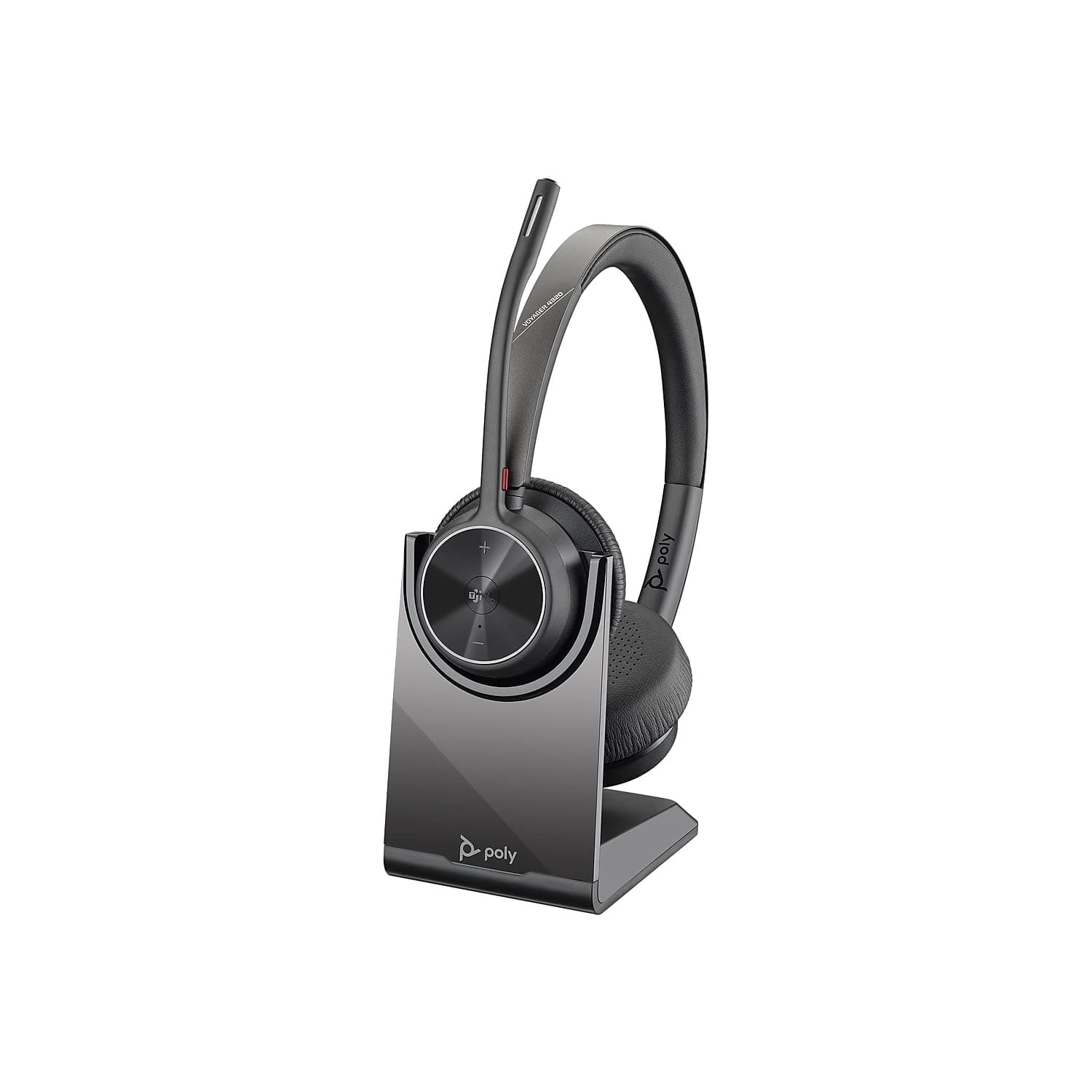 HP Poly Voyager 4320-M Microsoft Teams Certified Headset +BT700 донгъл +Поставка за зареждане