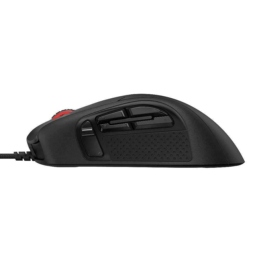 Мишка HyperX Pulsefire Raid, оптична (16000 dpi), USB, геймърска, черна