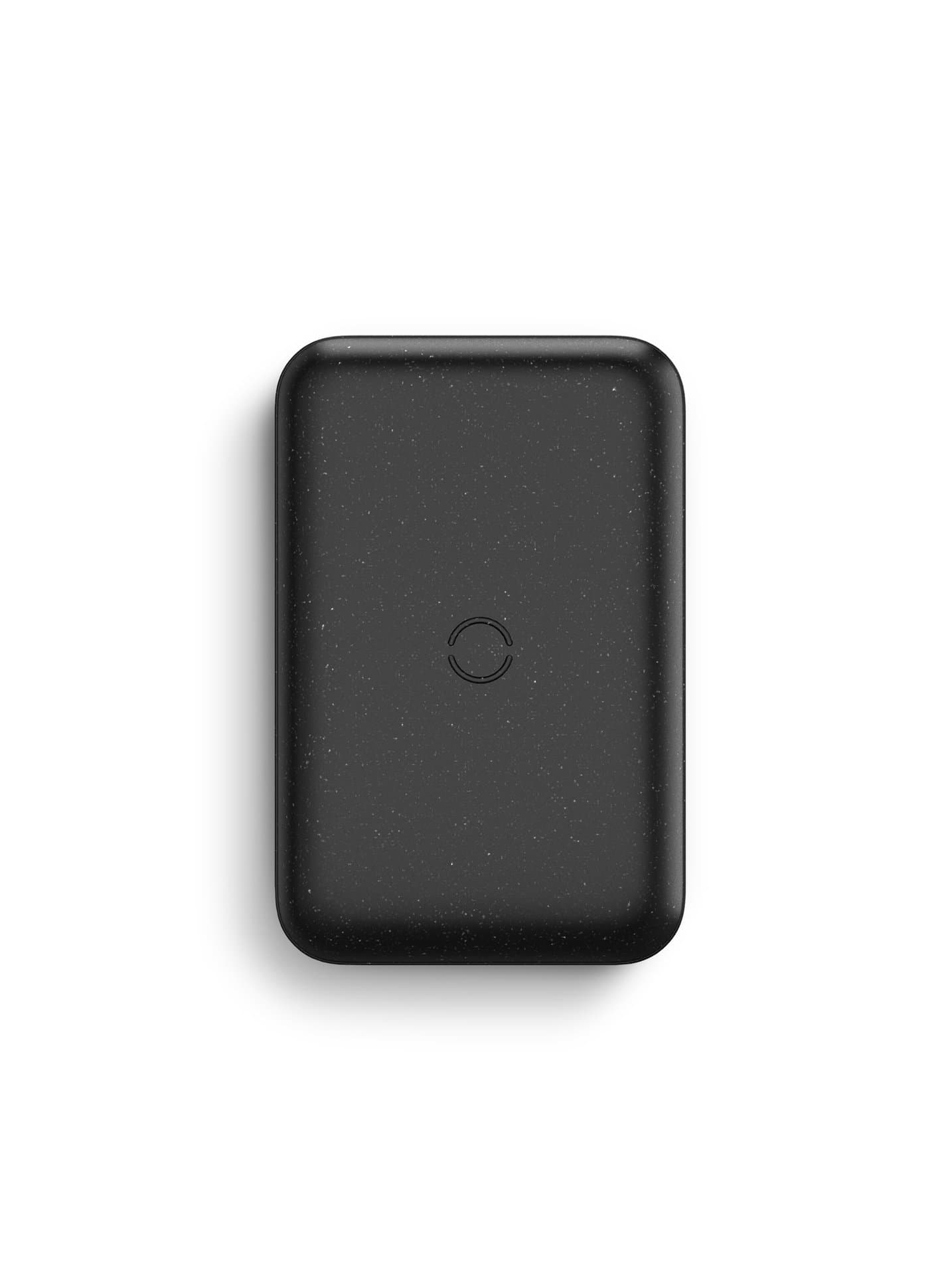 Преносима външна батерия с USB-C порт, USB-A изход и безжично зареждане - Uniq Hyde Air Powerbank 18W Wireless Charger 10000mAh (сив)