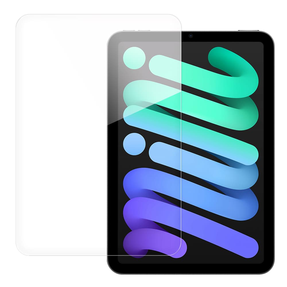 Калено стъклено защитно покритие за дисплея на iPad mini 6 - Wozinsky Tempered Glass 9H Screen Protector (прозрачен)
