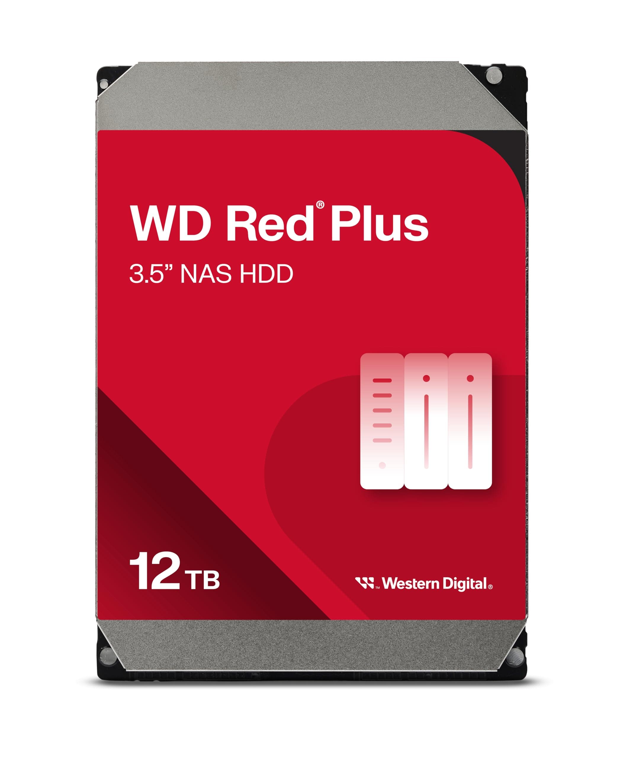WD Red Plus 12TB SATA 6Gb/s 3,5-инчов твърд диск