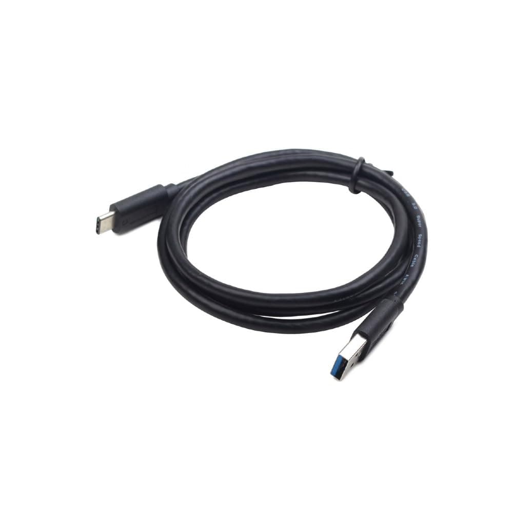 Кабел Gembird CCP-USB3-AMCM-1M, от USB-A 3.0(м) към USB-C(м), 1m, черен