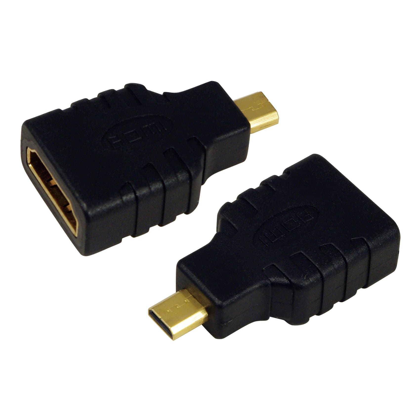 Преходник Logilink AH0010, HDMI Micro(м) към HDMI(ж), черен