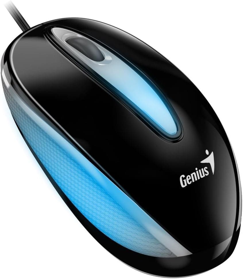 Мишка Genius DX-Mini, оптична (1200 dpi), USB, черна