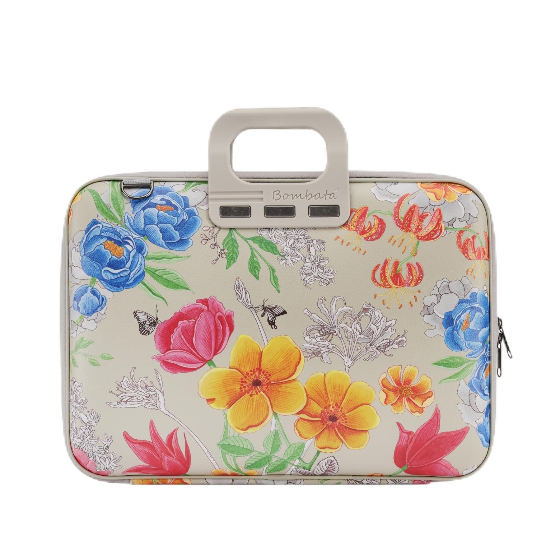 Чанта за лаптоп Bombata Peonia E00860-3, до 14" (35.56 cm), сива