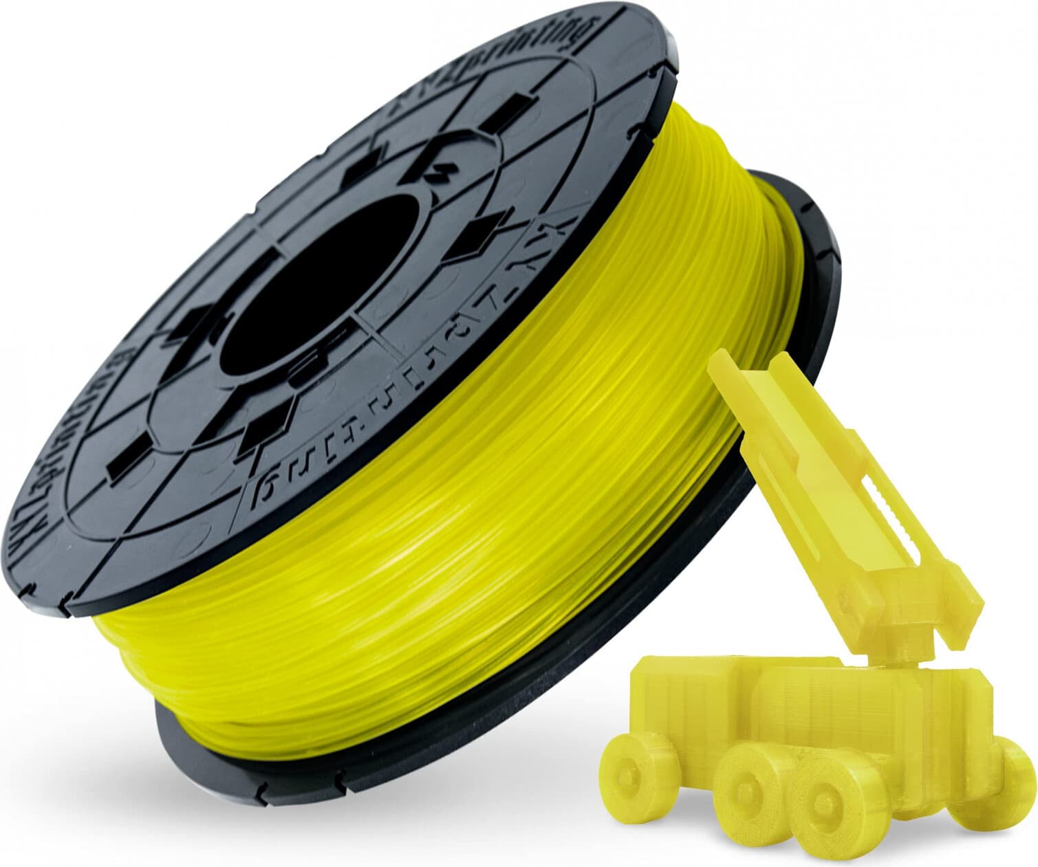 Консуматив за 3D принтер XYZ printing RFPLBXEU03B, PLA Filament, 1.75 mm, 600, Clear Yellow