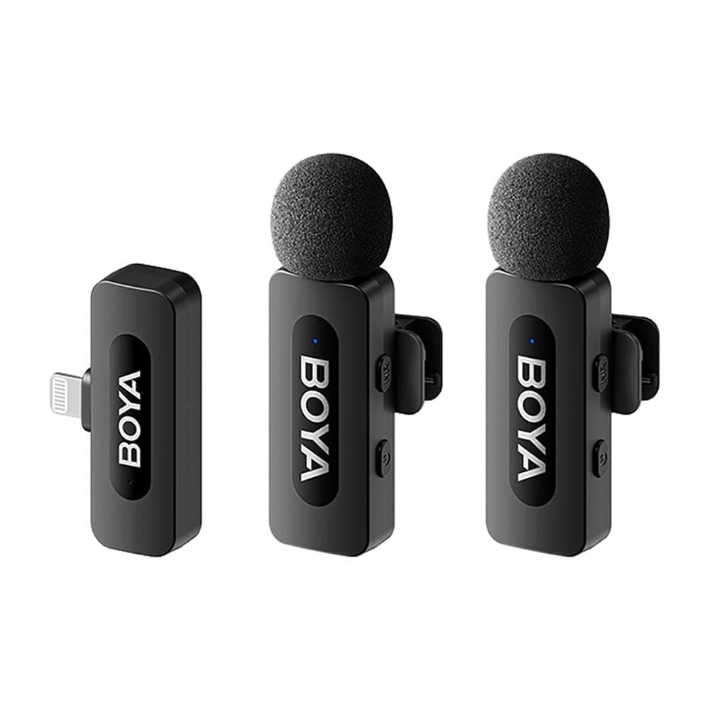 BOYA BY-V2 Безжична микрофонна система BOYA BY-V2 за ревер и iOS устройства